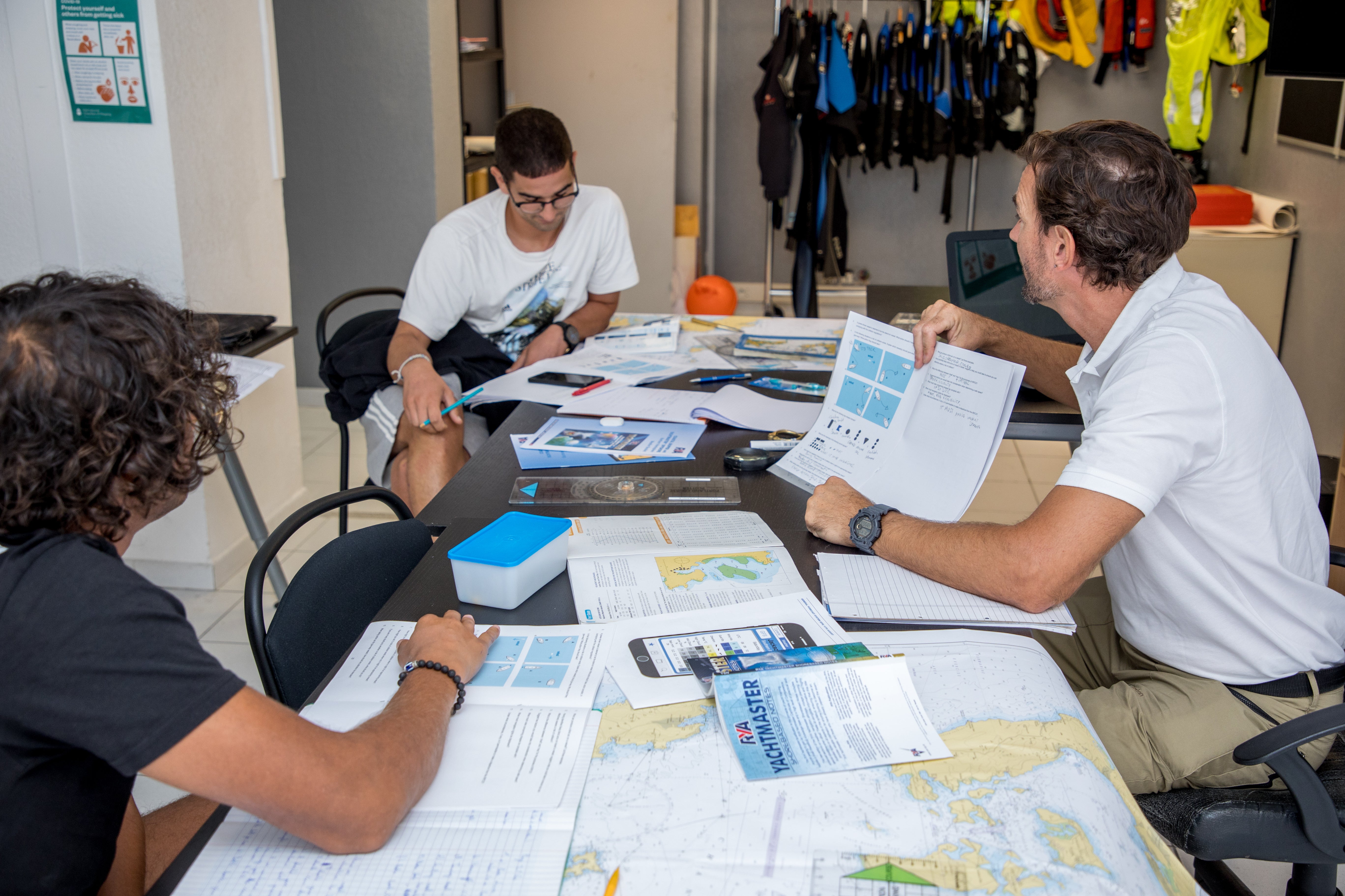 RYA Coastal Skipper / Yachtmaster Shorebased Theory (Classroom)